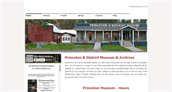 Desktop Screenshot of princetonmuseum.org