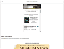 Tablet Screenshot of princetonmuseum.org